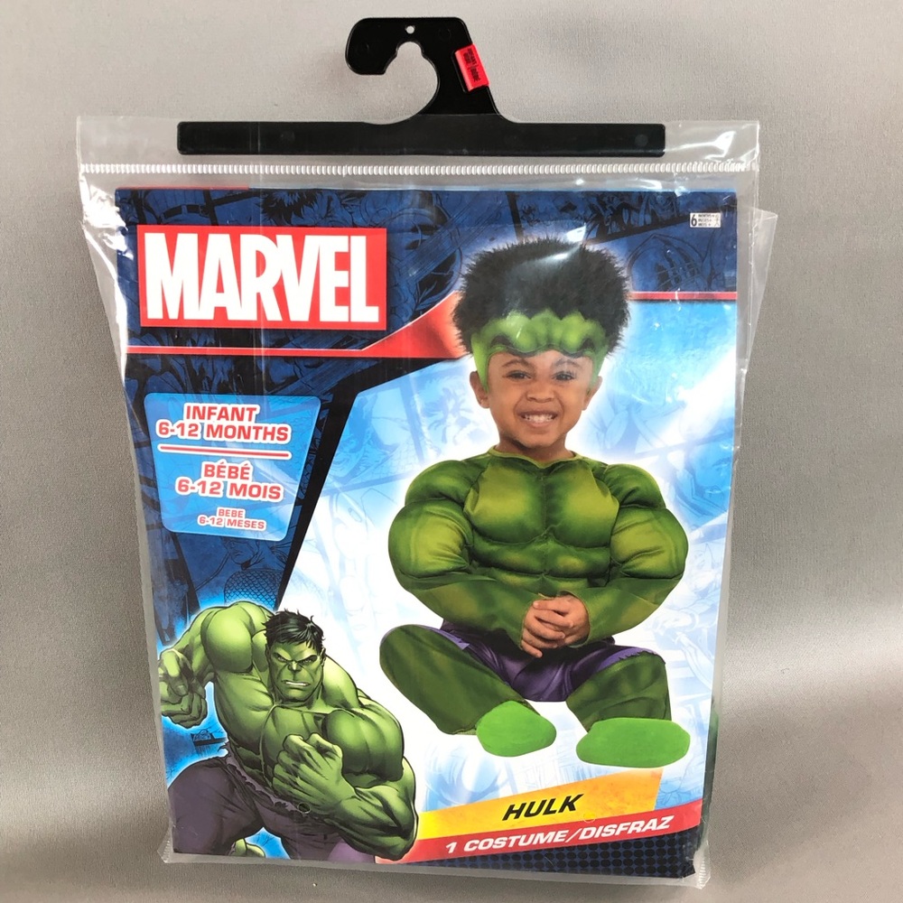 Marvel Infant Hulk Costume - Green